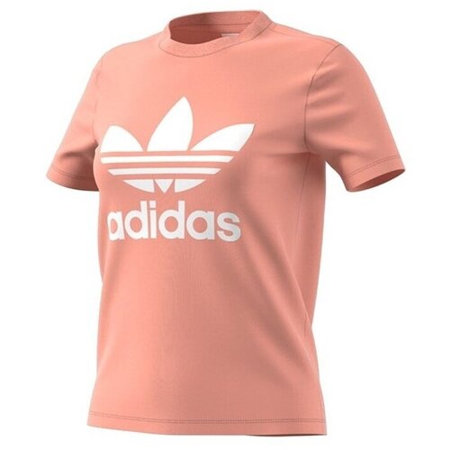 Adidas Majice s kratkimi rokavi Trefoil Tee Rožnata Cene