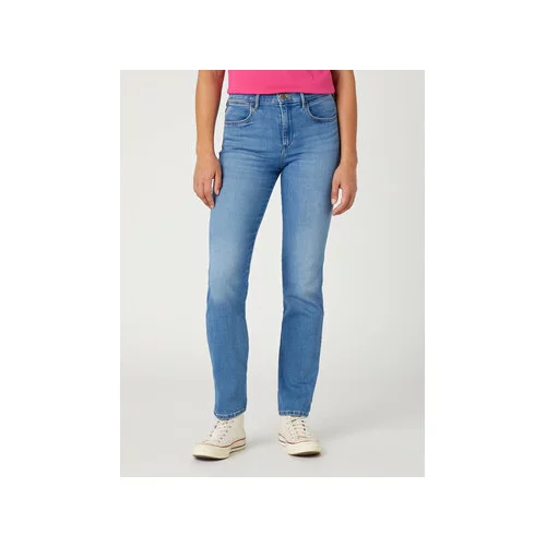 Wrangler Jeans hlače Slim 610 W26LCY37M 112332355 Modra Slim Fit