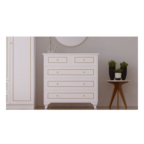 Hanah home mat bela komoda rb 091 Cene