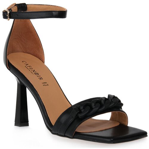 Caf&amp;eacute; Noir Sandali &amp;amp; Odprti čevlji CAFE &amp;#039; NOIR N001 SANDALO CATENA Črna Slike