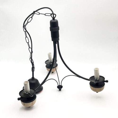  Brilagi - LED luster na lancu COTTAGE 3xE14/40W/230V bukva/bela Slike