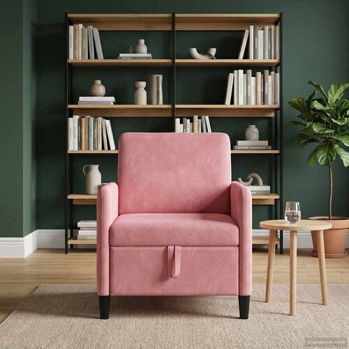 SOFA s pohranom Ružičasta 72 x 78 x 87 cm Poliester Slike