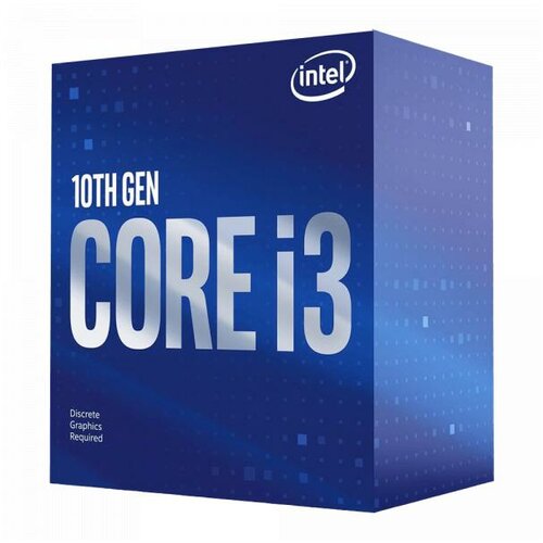 Intel Core i3-10100F Procesor, 3.6 - 4.3GHz, 4-core Cene