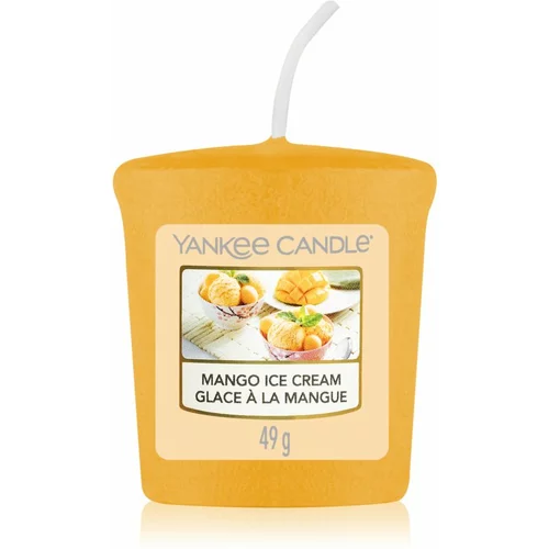 Yankee Candle mango Ice Cream dišeča svečka 49 g unisex