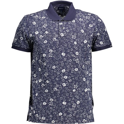 Gant POLO SHORT SLEEVE MEN BLUE Slike