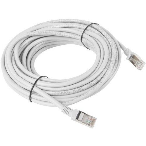 Lanberg PCF5-10CC-1000-S networking cable Grey 10 m Cat5e F /UTP (FTP) Slike