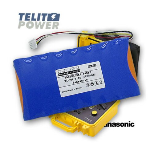 TelitPower baterija za Chauvin Arnoux CA 6543 NiMH 9.6V 3800mAh Panasonic ( P-1482 ) Slike
