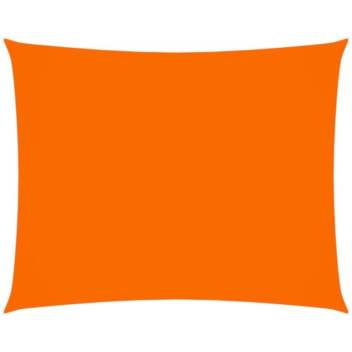 VidaXL Senčno jadro oksford blago pravokotno 3x4 m oranžno Slike