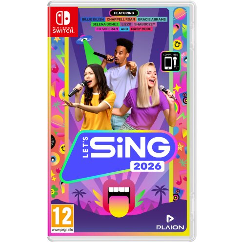 Plaion Let's Sing 2026 (Nintendo Switch) Cene
