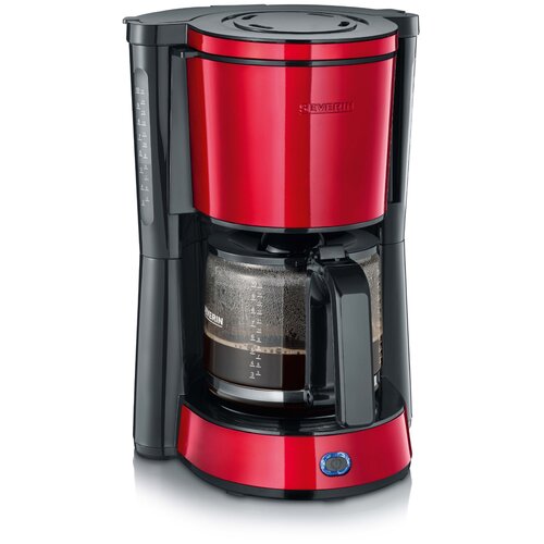 Severin KA 4817 Aparat za kavu crveni s Slike