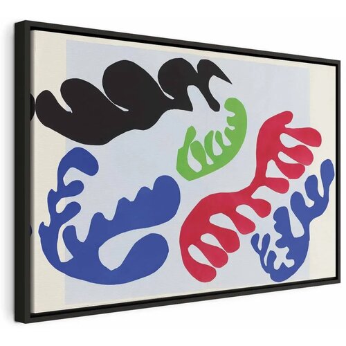  Slika - Henri Matisse &ndash; Lagoon III (from Jazz) 60x40 U crnom drvenom okviru Cijene