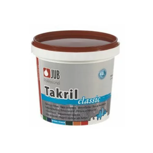 Jub Barva za zaščito betona Takril (5 l, št. 6 rjava)