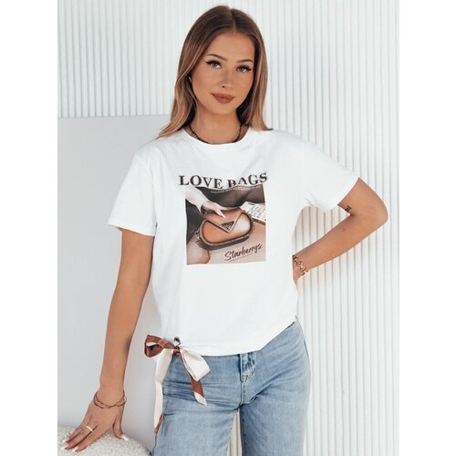 DStreet LOBAG women&amp;#039;s T-shirt white Slike