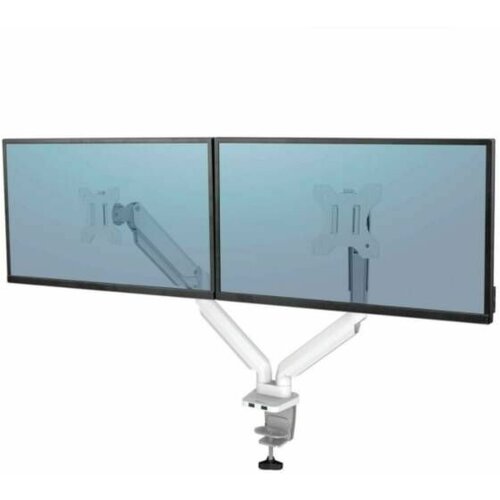 Fellowes Nosač monitora Platinum series dual Monitor 8056301 beli Slike