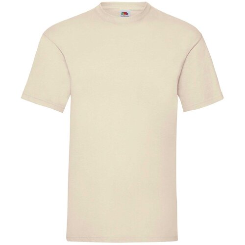 Fruit Of The Loom Beige Men&amp;#039;s T-shirt Valueweight Slike