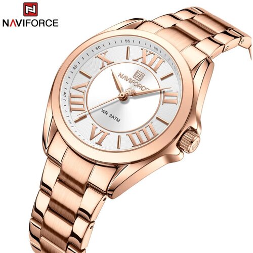 Naviforce 5037 ženski analogni sat, roze gold Cene