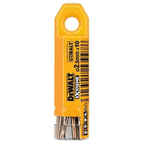 Dewalt DT4919 svrdlo hss-e cobalt 2,5mm bulkx10kom Slike