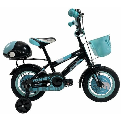  dečiji bicikl Fitness 12" - crno-plavi, SM-12105 Cene