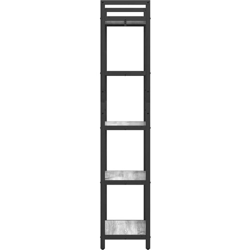 VidaXL Polica Siva Sonoma 56 x 34 x 171 cm Konstruirano drvo Slike