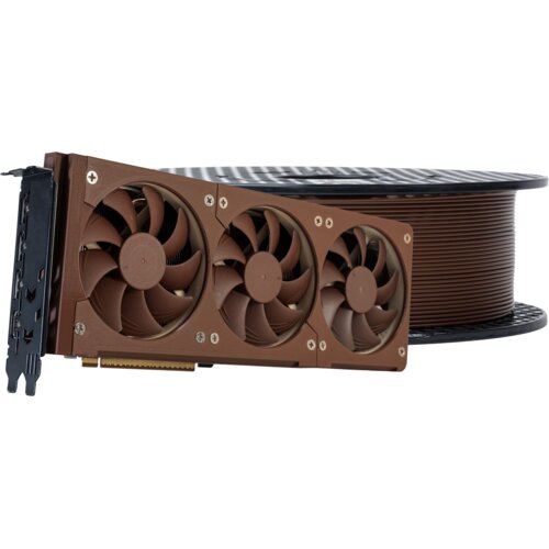 Prusa ment PETG Matte Noctua Brown (NFC) - 1,75 mm / 1000 g Slike