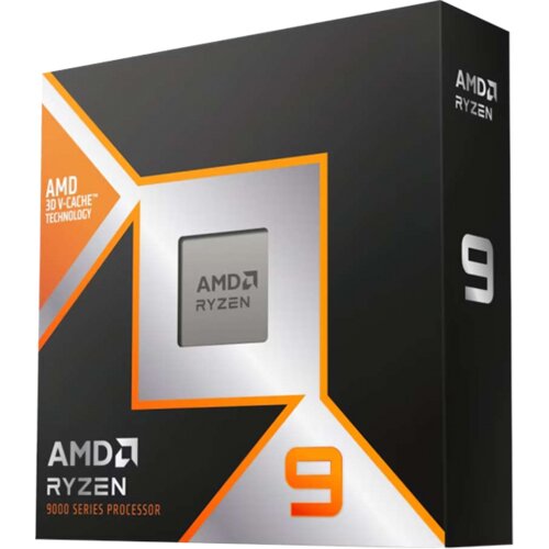 AMD CPU Desktop Ryzen 9 12/24T 9900X3D (4.4GHz/5.5GHz,140MB,120W,AM5) box, with Radeon Graphics Slike