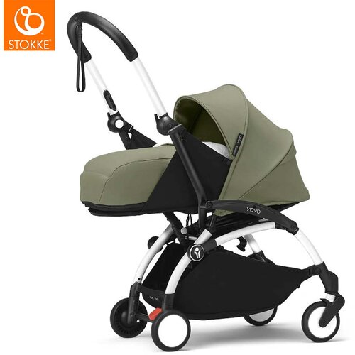 Stokke yoyo³ otroški voziček 0+ olive (white frame) Cene