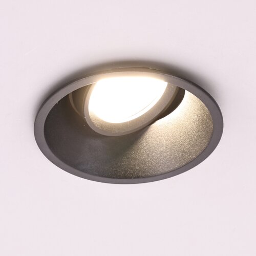  Ugradna svetiljka EYE 1xGU10/25W/230V okrugla crna Slike