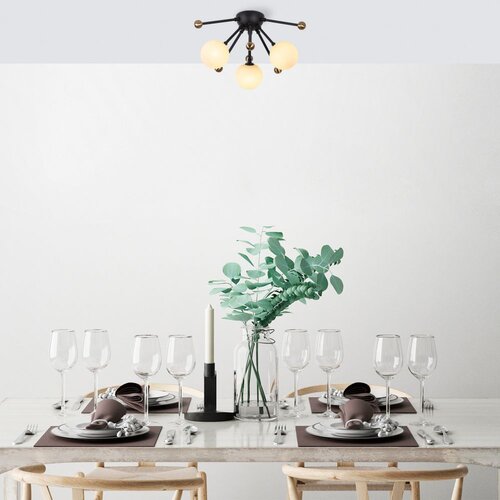Opviq Roze - 11780 BlackAntique Chandelier Slike