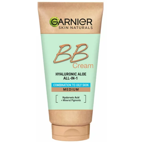 Garnier Skin Naturals BB krema za mastno kožo - BB Oil Free Cream - Medium