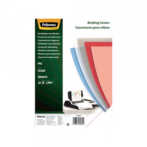 Fellowes Folija za koričenje 5376102 PVC A4 200 mic providna Cene