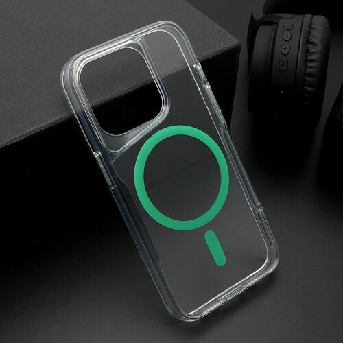  Maska aura magsafe za iphone 15 pro/ zelena Slike