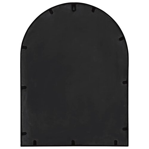  Ogledalo crno 60 x 45 cm željezno za unutarnju upotrebu Slike