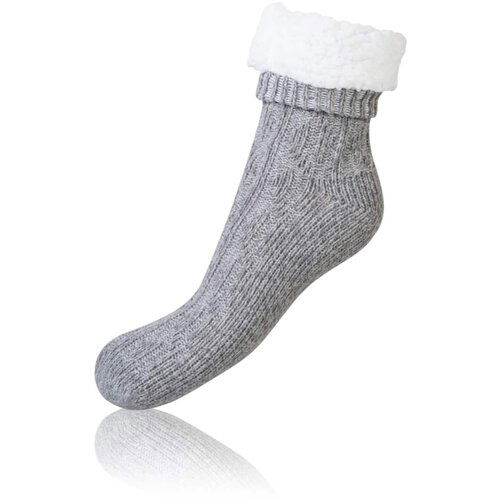 Bellinda EXTRA WARM SOCKS - Extremely Warm Socks - Gray Cene