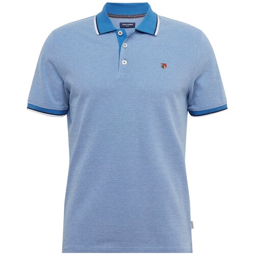 Jack &amp;amp; Jones Majica &amp;#039;Win&amp;#039; plava / mornarsko plava / svijetloplava / bijela Slike
