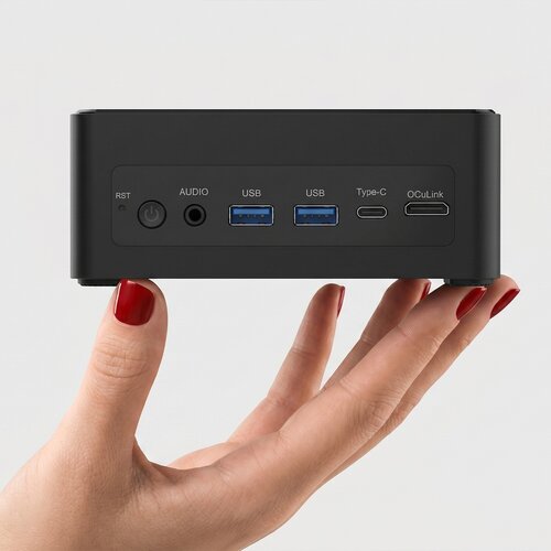 Uvi MINI PC AI7PRO - AMD Ryzen AI 7 Pro 360 - 16GB RAM + 500GB SSD, OS Slike