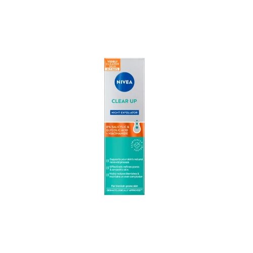 Nivea Piling za lice Derma Skin Clear Gel Eksfoliator, 40ml Slike