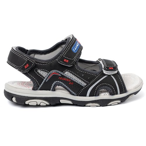 Shelvt Black boys' sandals Cene