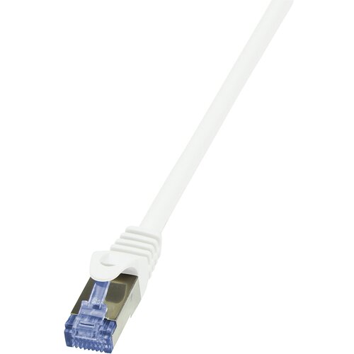 Logilink CQ4113S RJ45 omrežni kabel\, Patch kabel S/FTP 20.00 m črna pozlačeni konektorji\, ognjevaren\, z za&scaron;čitnim zapornim zatičem 1 kos, (20425701) Cene