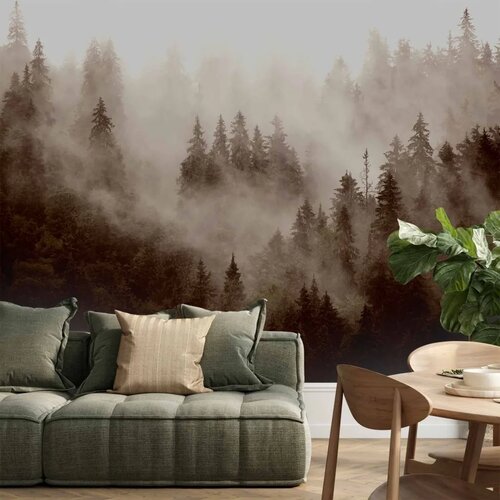  Foto tapeta - Mountain Forest (Sepia) 250x175 Standard Cene