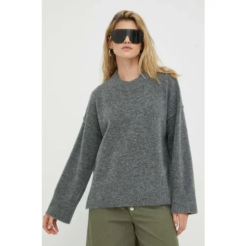 DAY BIRGER ET MIKKELSEN Vuneni pulover za žene, boja: siva, topli