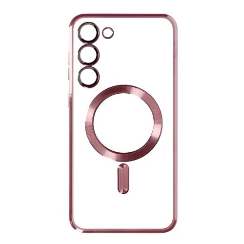 Silikonska futrola Magsafe SAMSUNG S25+ ROZE Slike
