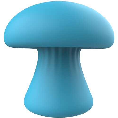 Sex HD Mushroom - punjivi masažer za lice (plavi) Slike