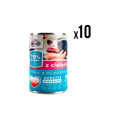 FRENDI konzerva za pse teletina 400g x10 komada ( 5740 ) Cene