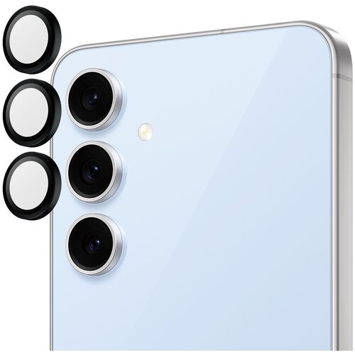 PanzerGlass Samsung Galaxy S24 Fe Black Ring zaščitna stekla za kamero, (21509532) Cene