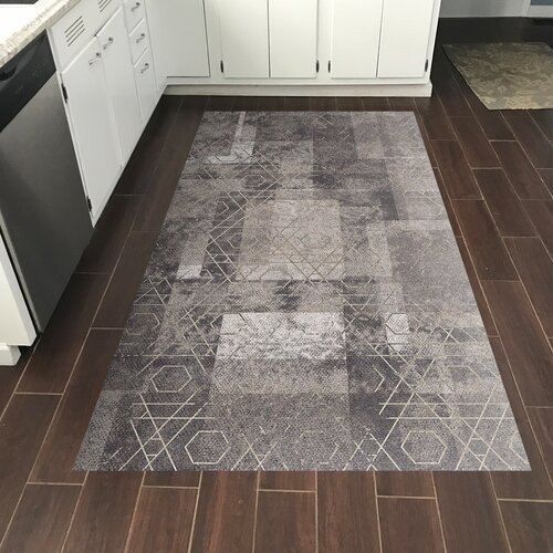 Aberto Design tepih 80x120cm Braon Slike