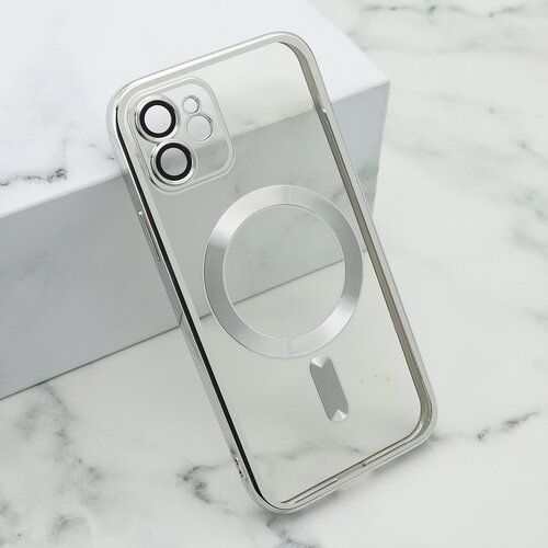  Maska za telefon CAMERA PROTECT MagSafe za iPhone 12 (6.1) srebrna Cene