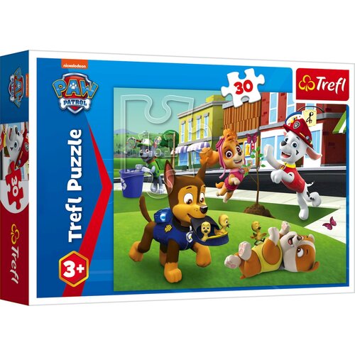 Trefl Sestavljanka 30 kosov 'V parku' - Paw Patrol - 1 k. Cene