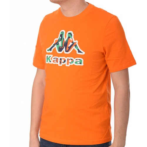 Kappa Muška majica LOGO FIORO, Narandžasta Slike