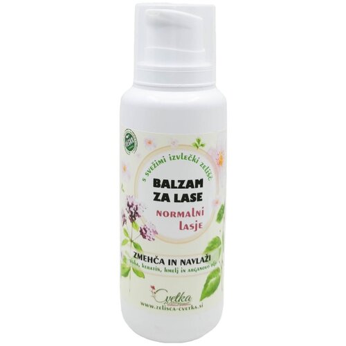 Cvetka Balzam za normalne lase z bio zelišči (200 ml) Cene