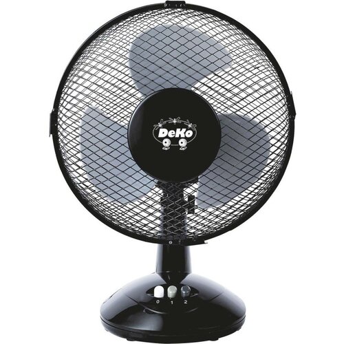 DEKO pegro namizni ventilator 23cm, 30W, osz. B 236 Stratos sw, (20999760) Slike